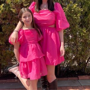 A new day bubble hem dress with cut outs